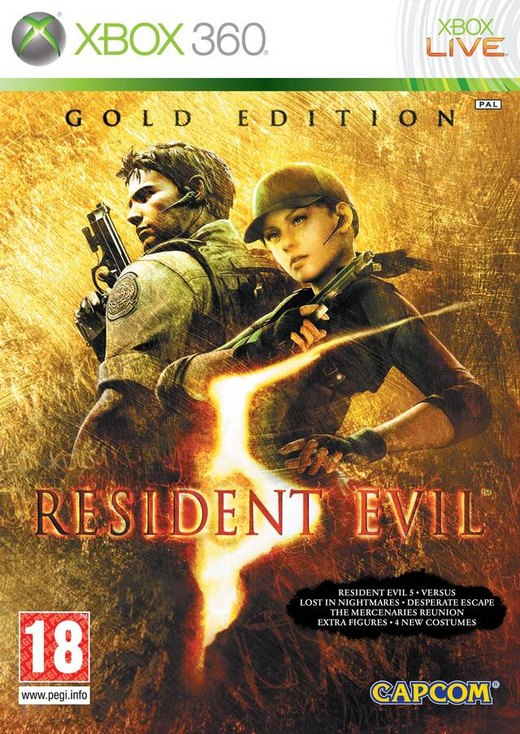 Resident Evil 5: Gold Edition box art