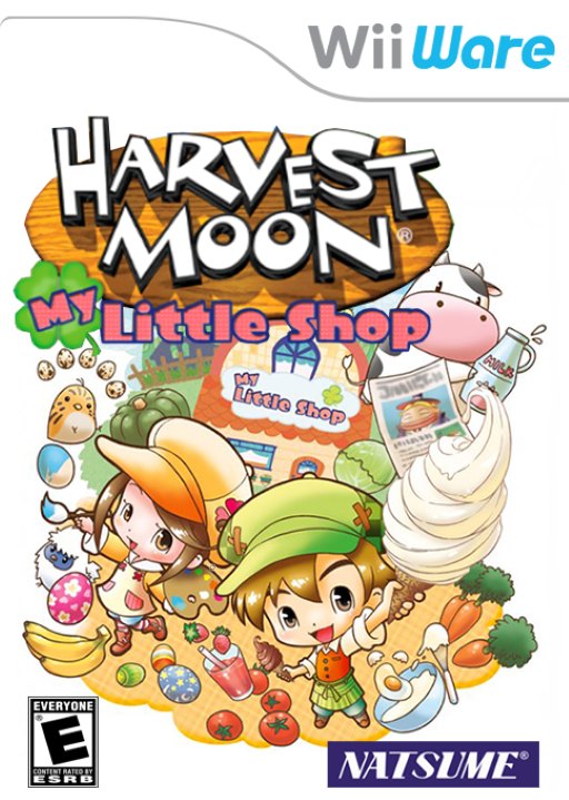 Harvest Moon: My Little Shop box art