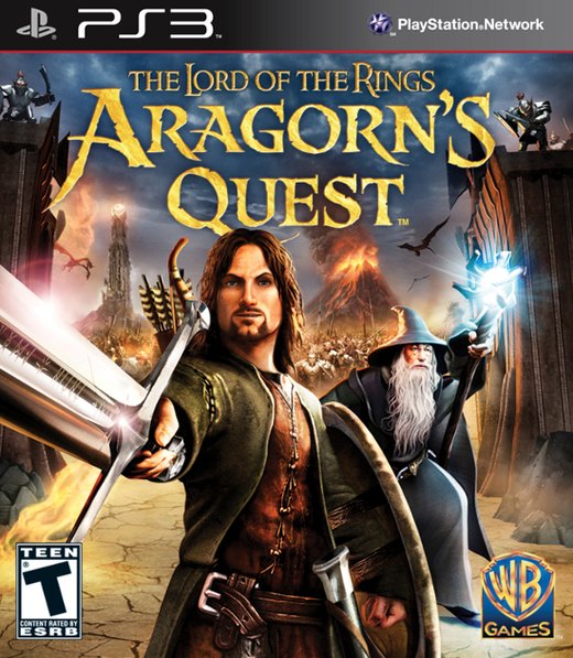 The Lord of the Rings: Aragorn's Quest box art