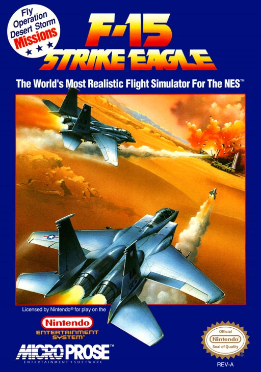 F-15 Strike Eagle box art