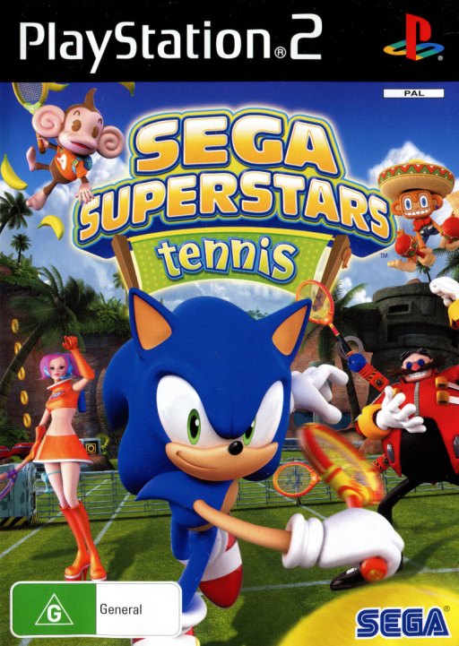 Sega Superstars Tennis box art
