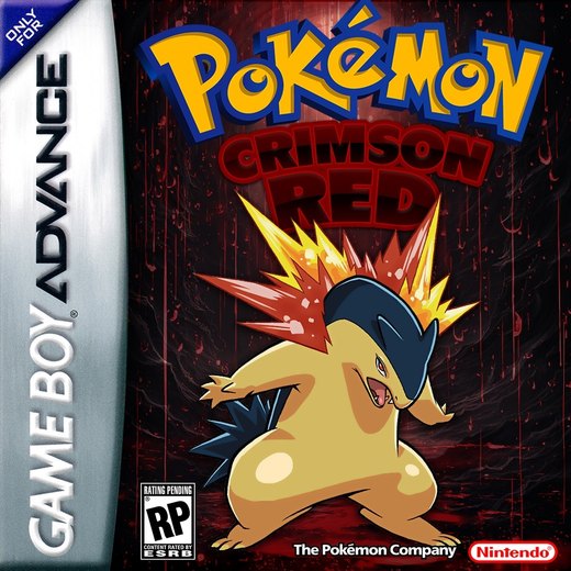 Pokémon Crimson Red box art
