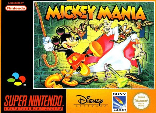 Mickey Mania box art