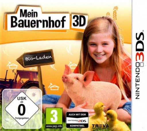 My Life on a Farm 3D box art