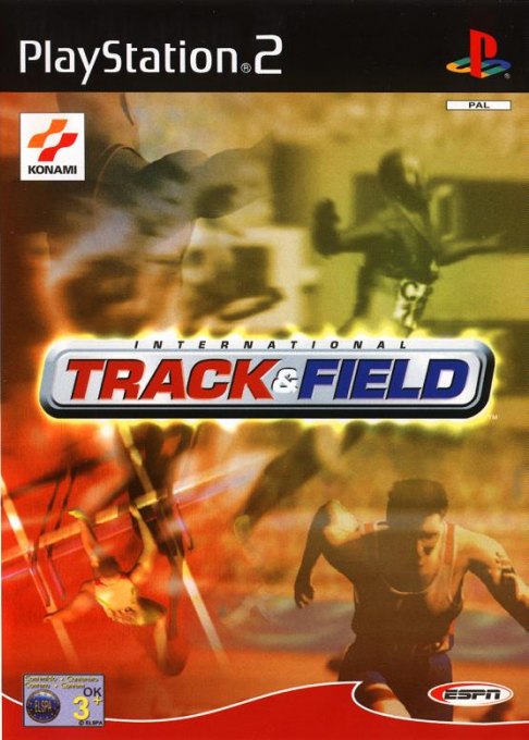 ESPN International Track _ Field box art