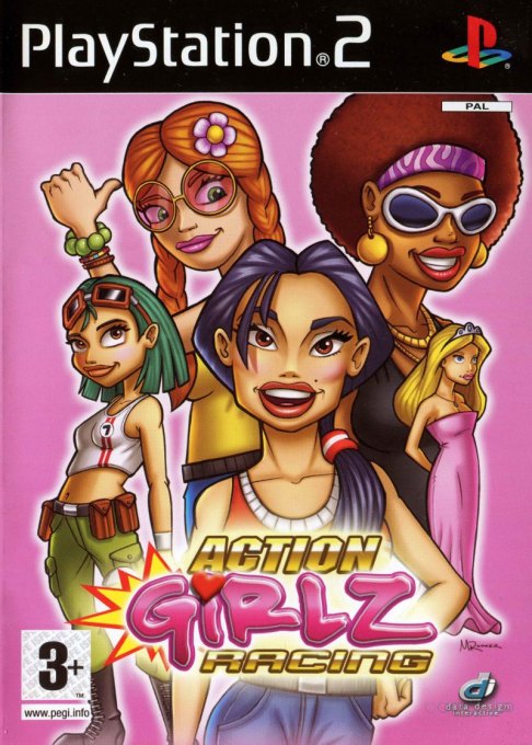 Action Girlz Racing box art
