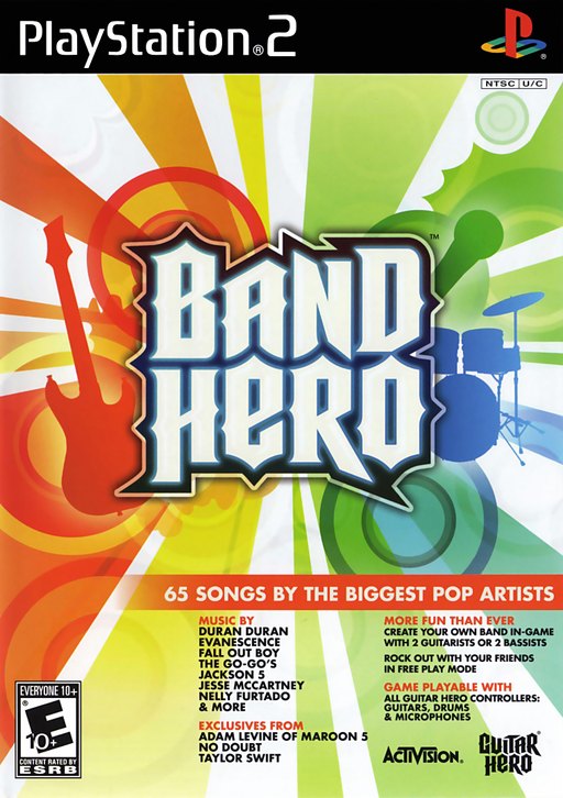 Band Hero box art