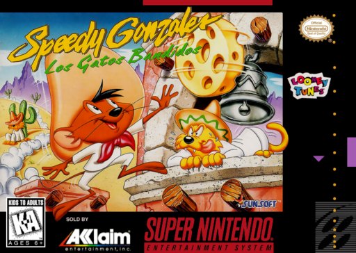 Speedy Gonzales: Los Gatos Bandidos box art