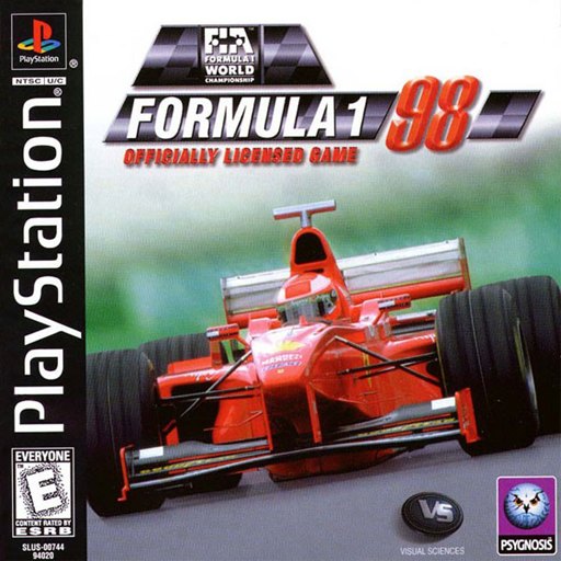 Formula 1 98 box art