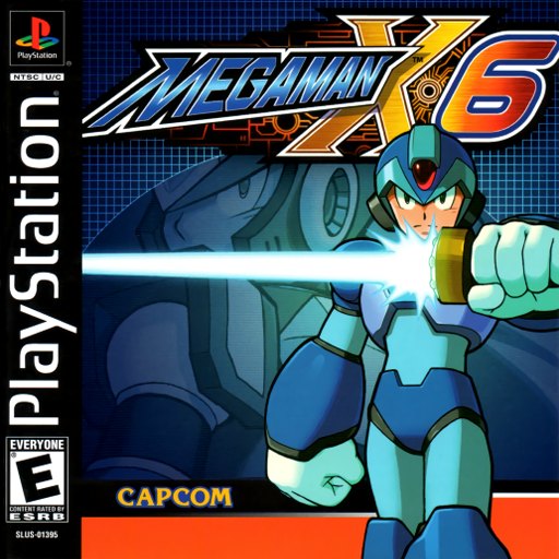 Mega Man X6 box art