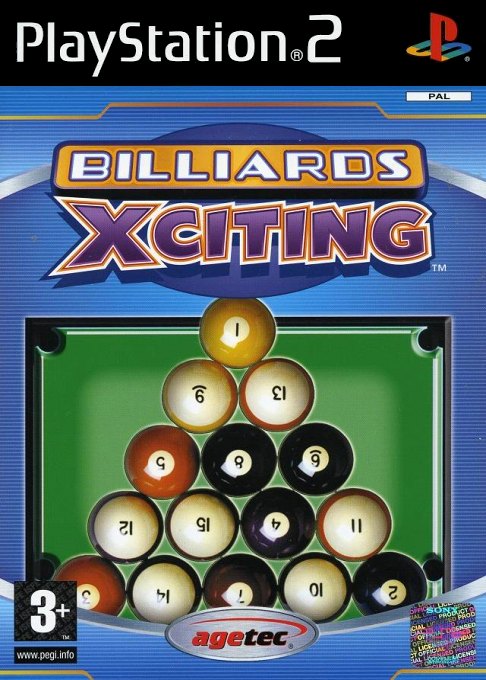 Billiards Xciting box art