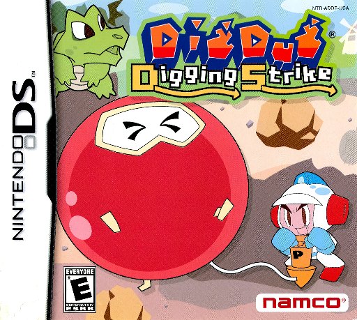 Dig Dug: Digging Strike box art