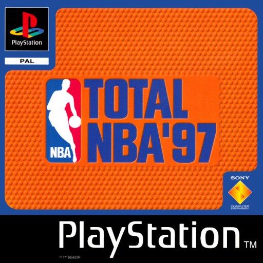 Total NBA '97 box art