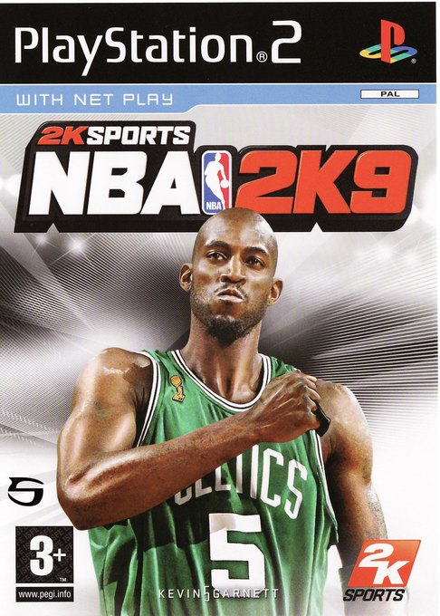 NBA 2K9 box art