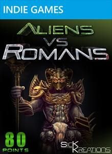 Aliens vs Romans box art