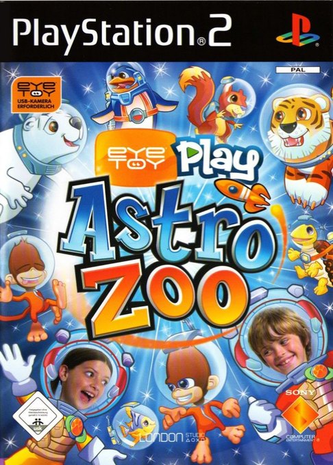 EyeToy Play: Astro Zoo box art