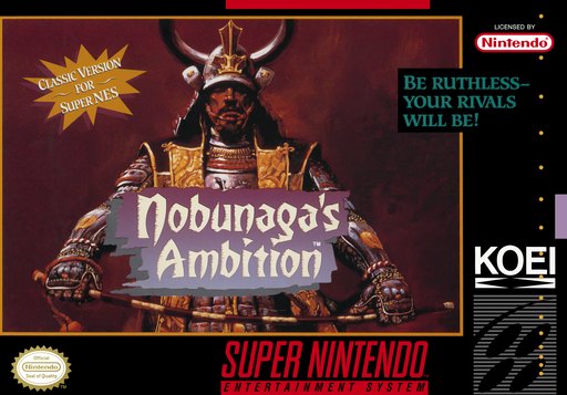 Nobunaga's Ambition box art