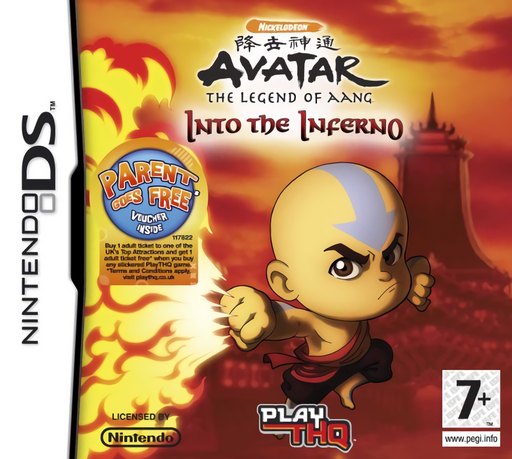 Avatar: The Legend of Aang: Into the Inferno box art