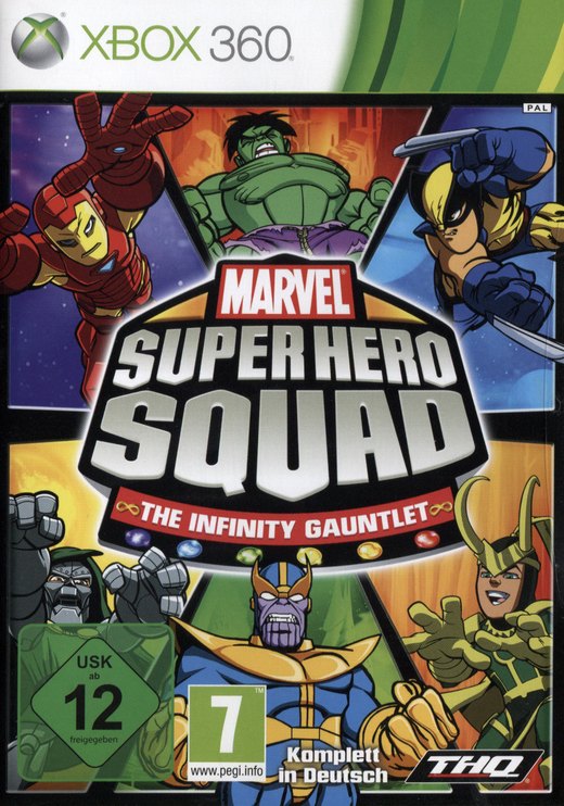 Marvel Super Hero Squad: The Infinity Gauntlet box art