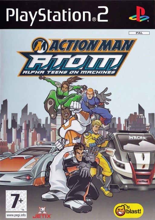 Action Man A.T.O.M.: Alpha Teens on Machines box art