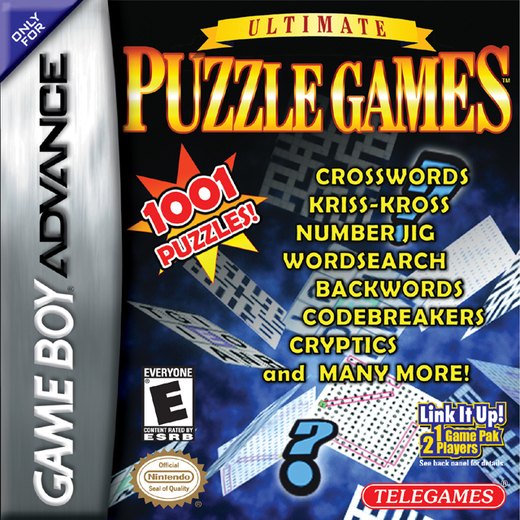 Ultimate Puzzle Games box art