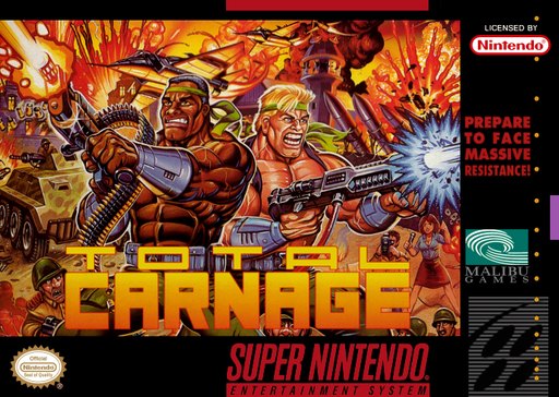 Total Carnage box art