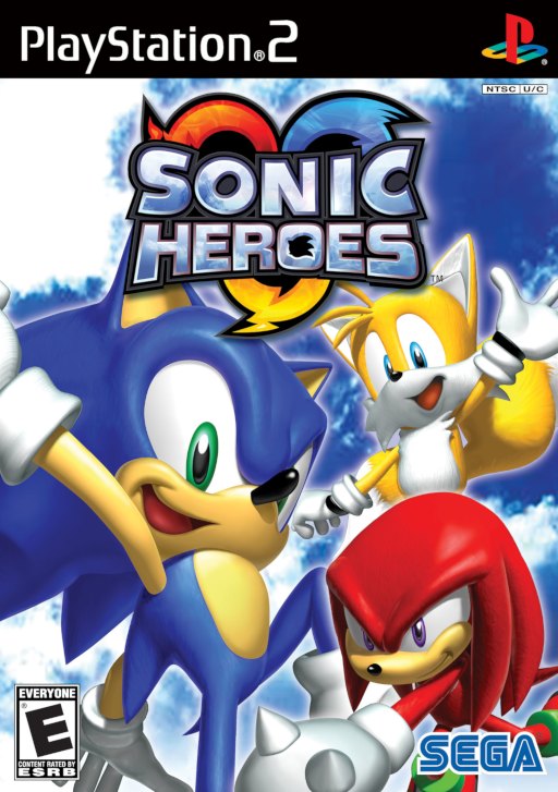 Sonic Heroes box art
