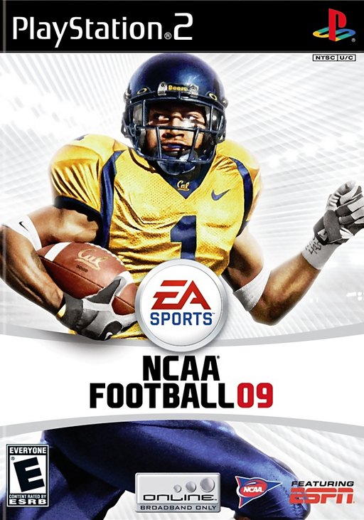 NCAA Football 09 box art