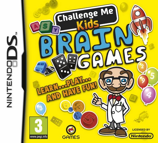 Challenge Me Kids: Brain Games box art