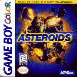 Asteroids box art