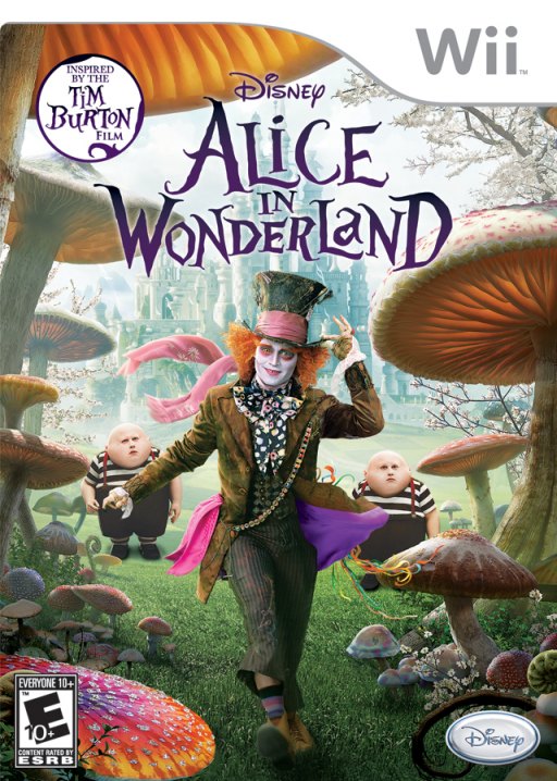 Disney Alice in Wonderland box art