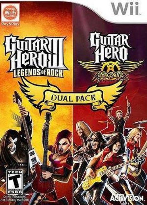Guitar Hero III _ Guitar Hero Aerosmith Dual Pack box art