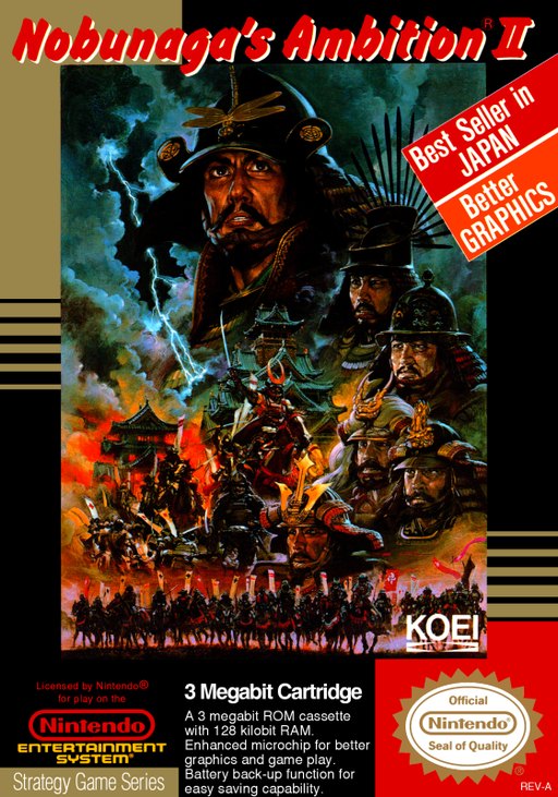 Nobunaga's Ambition II box art