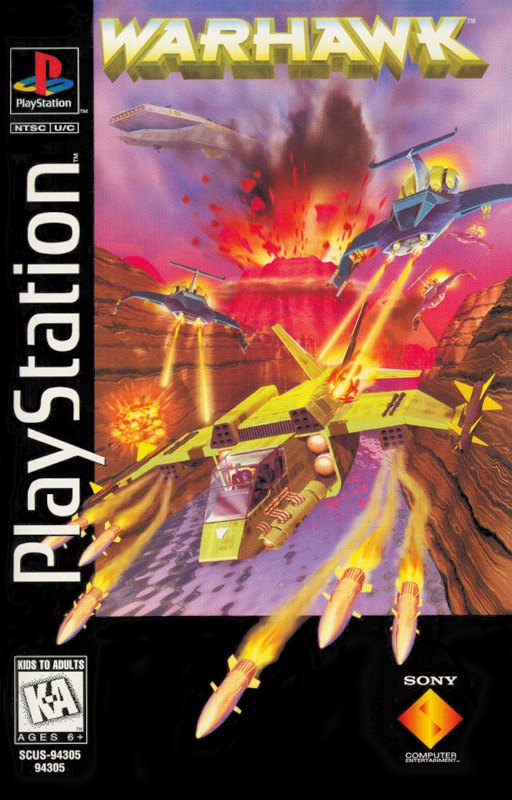 Warhawk: The Red Mercury Missions box art
