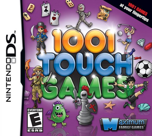 1001 Touch Games box art