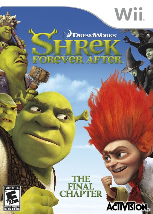 DreamWorks Shrek Forever After box art