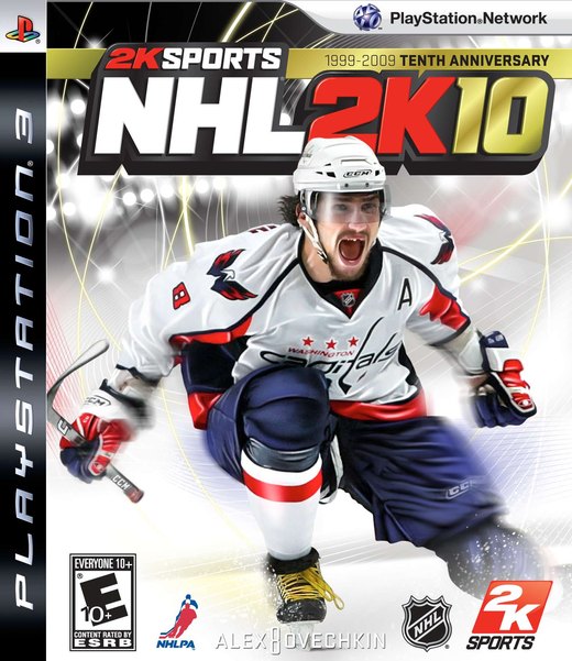 NHL 2K10 box art