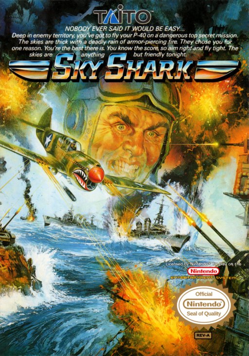 Sky Shark box art