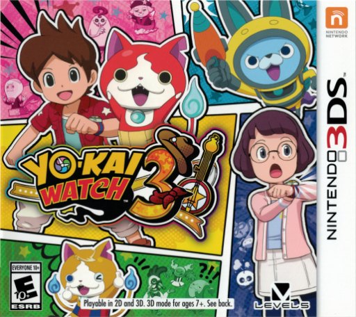 Yo-Kai Watch 3 box art