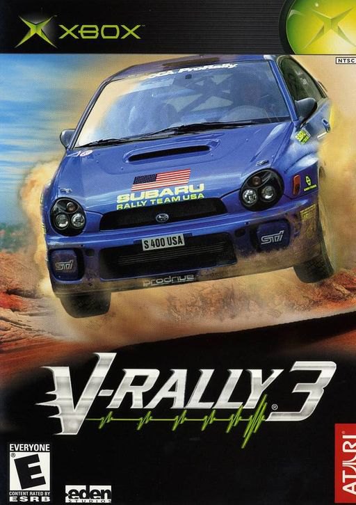 V-Rally 3 box art