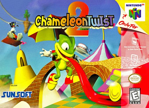 Chameleon Twist 2 box art
