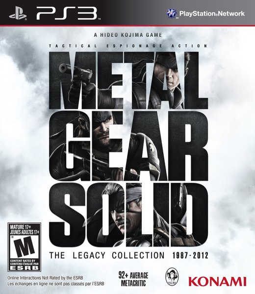 Metal Gear Solid: The Legacy Collection box art