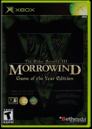 The Elder Scrolls III: Morrowind -GOTY Edition box art
