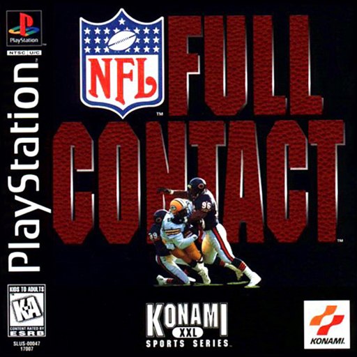 NFL Full Contact box art