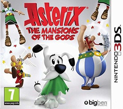 Asterix: The Mansions of the Gods box art