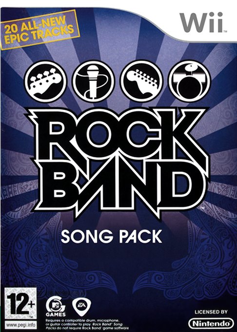 Rock Band: Track Pack Volume 1 box art