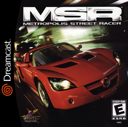 MSR: Metropolis Street Racer box art