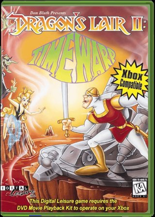 Dragon's Lair II box art