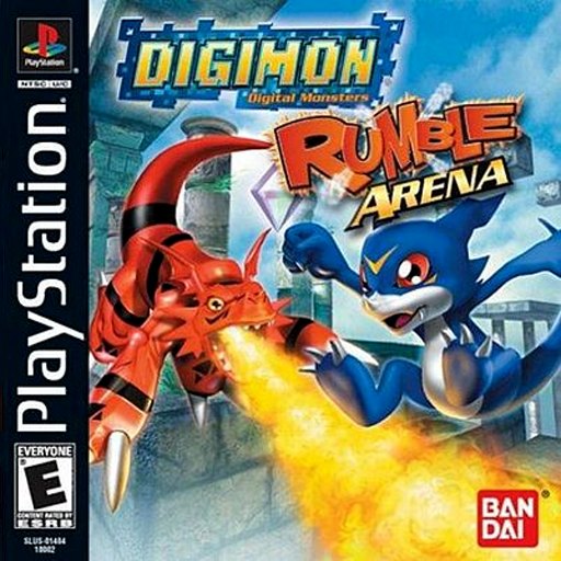 Digimon Rumble Arena box art