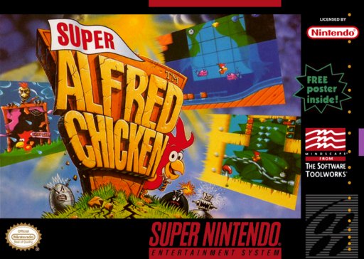 Super Alfred Chicken box art